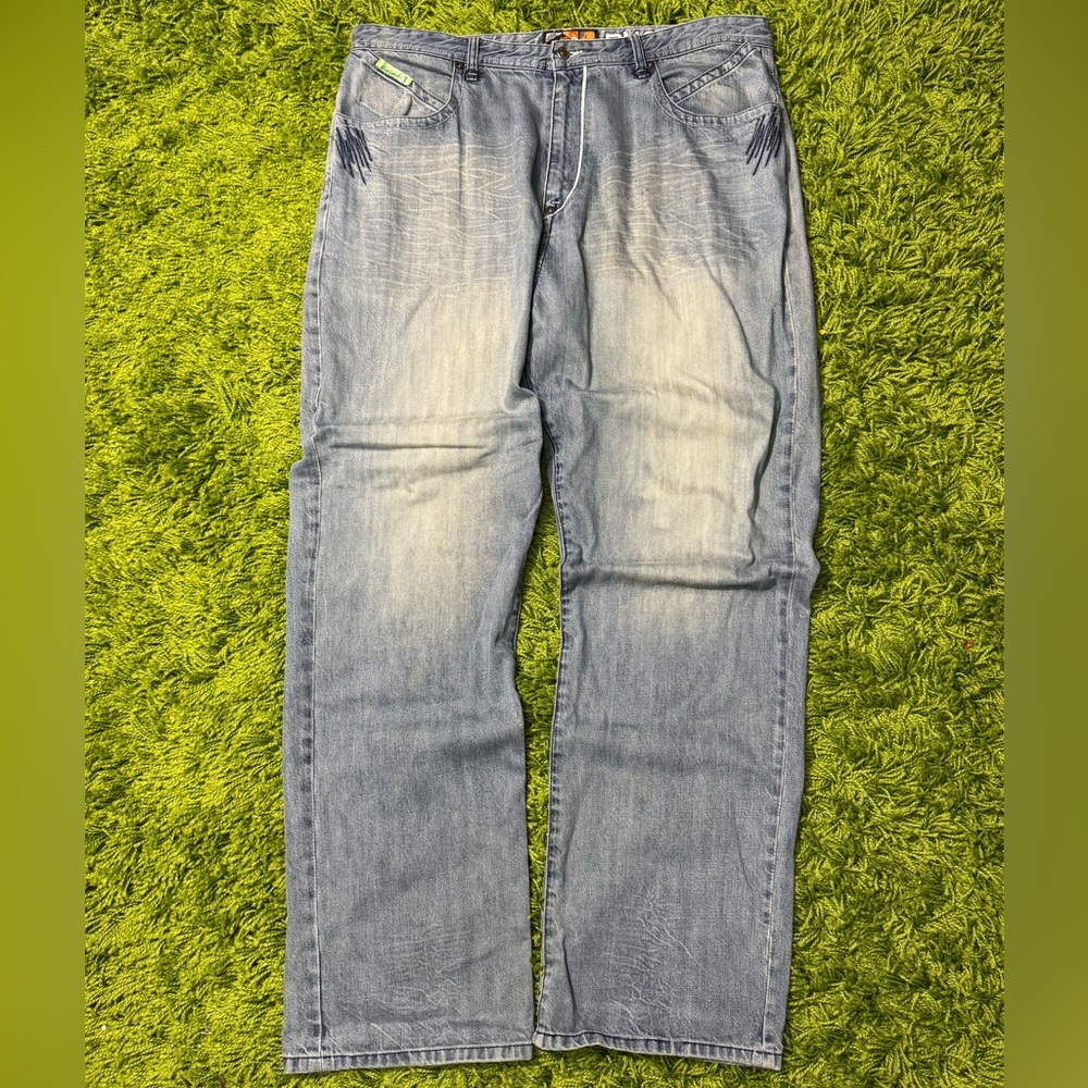 Y2K Skater Akademiks Baggy Jeans - Picture 2 of 5